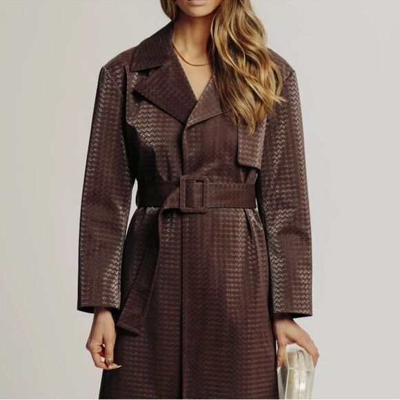 TORN BY RONNY KOBO REGINA COAT Missing belt - Picture 3 of 15